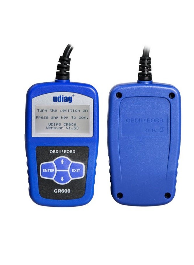 UDIAG CR600 OBD2 Diagnostic Scanner - Engine Fault Code Reader with Live Data & Check Engine Light Reset - Image 3